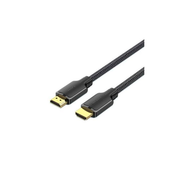 Vention ALLBF Cable HDMI 2.0 4K a 60Hz Macho-Macho, 1m Negro, trenzado algodón, para PS5/4, Switch, TV y Monitores Vention ALLBF Cable HDMI 2.0 4K a 60Hz Macho-Macho, 1m Negro, trenzado algodón, para PS5/4, Switch, TV y Monitores