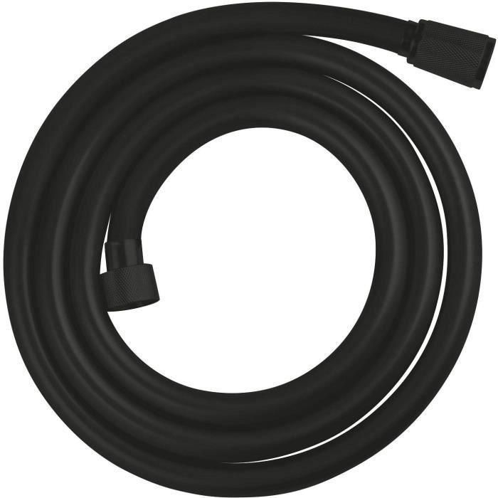Flexo de ducha - GROHE VitalioFlex 287422432 - 1,75m - Antitorsión y torsión - Conexión universal - Superficie lisa - Negro mate Flexo de ducha - GROHE VitalioFlex 287422432 - 1,75m - Antitorsión y torsión - Conexión universal - Superficie lisa - Negro mate
