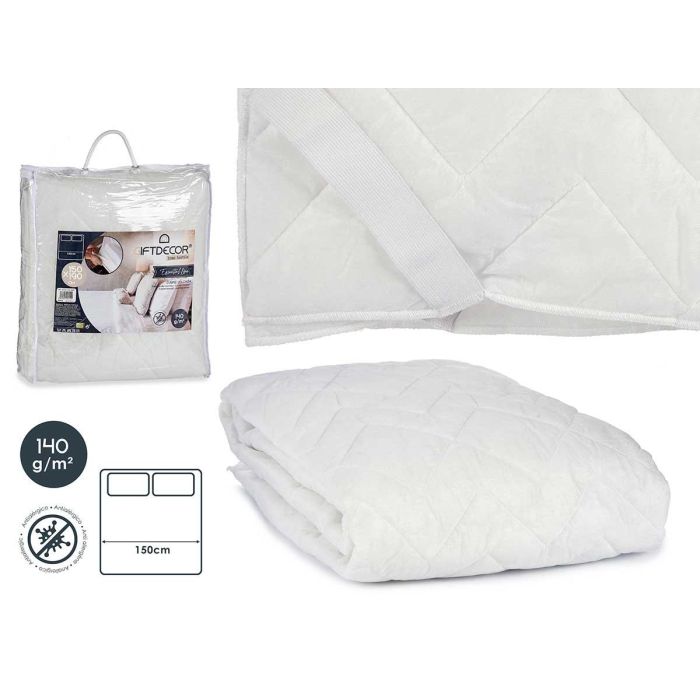 Cubre Colchón TNT con Goma Blanco 150 cm - Giftdecor (6 Unidades) Cubre Colchón TNT con Goma Blanco 150 cm - Giftdecor (6 Unidades)