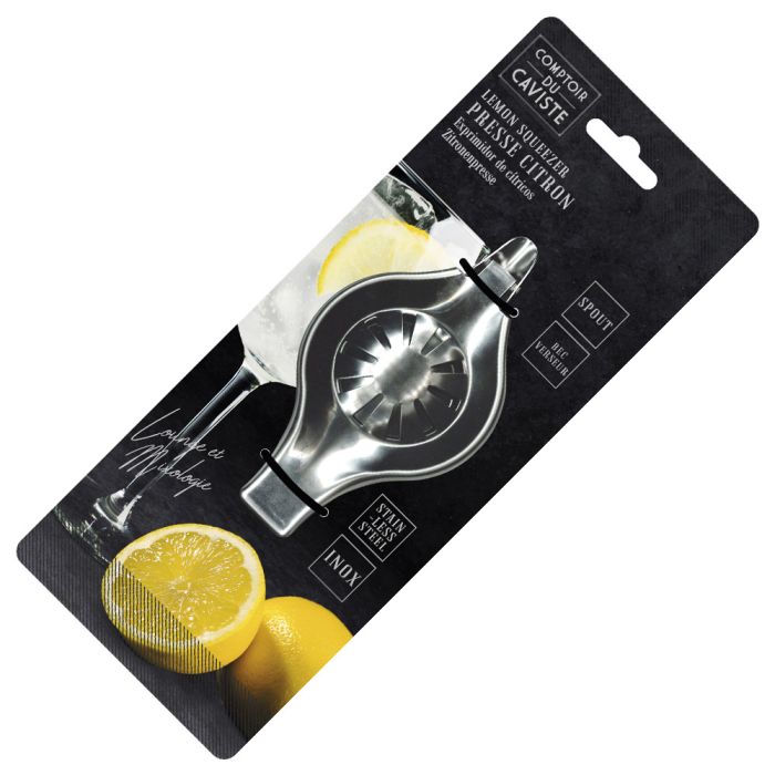 Exprimidor de limon - acero inoxidable 12 cm 1
