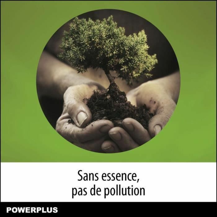 Dual Power Batería POWDPG75320 - 20V, Batería y Cargador Incluidos, Cuchilla 580mm, Desviación 18mm 2