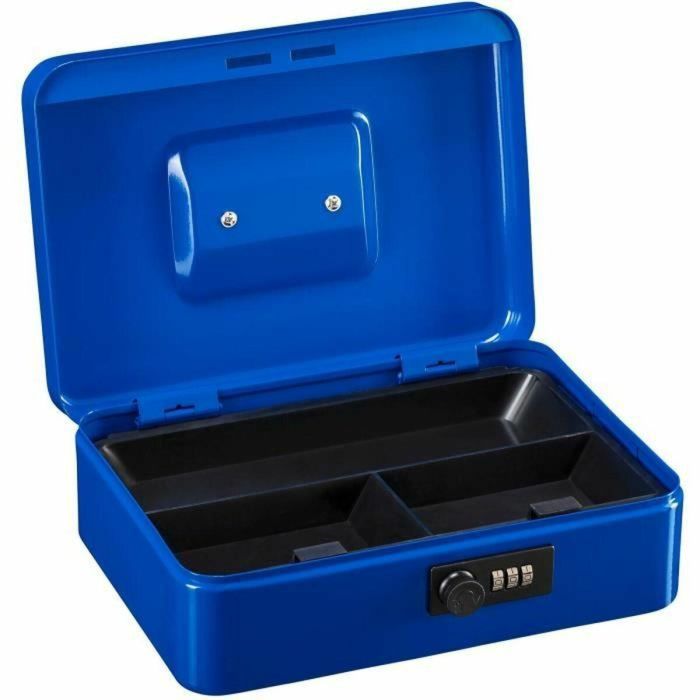Burg Wachter Caja para monedas Money Code 5025 Azul - Apertura con código, acero azul 3 Burg Wachter Caja para monedas Money Code 5025 Azul - Apertura con código, acero azul 3
