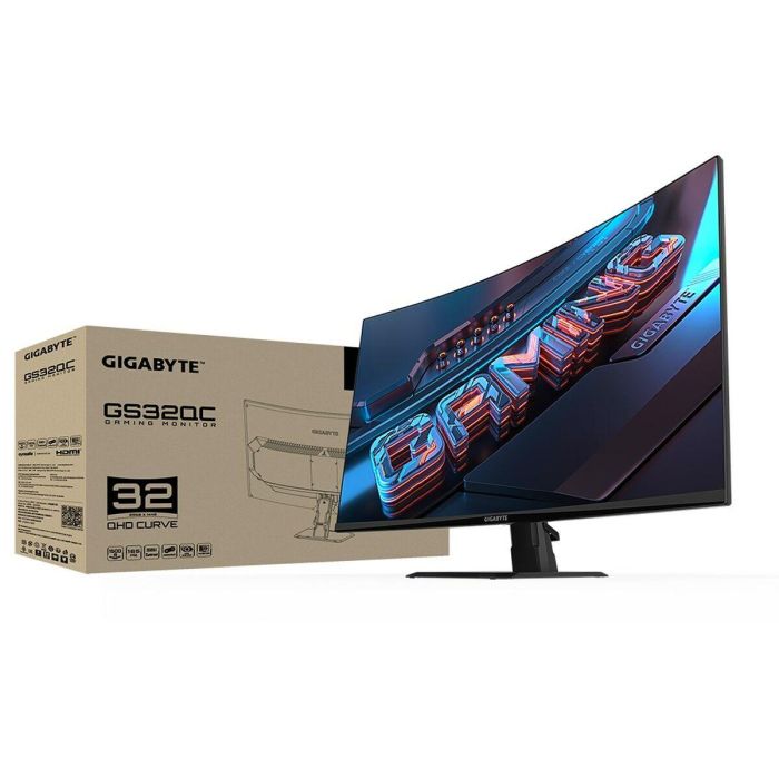 GIGABYTE GS32QC pantalla para PC 80 cm (31.5") 2560 x 1440 Pixeles Quad HD LCD Negro 2 GIGABYTE GS32QC pantalla para PC 80 cm (31.5") 2560 x 1440 Pixeles Quad HD LCD Negro 2
