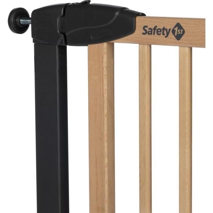 Safety 1st BBC3220660344703 Barrera de Seguridad Simply Close Wood & Metal a Presión 73-80cm (Ext. 94cm) Apertura con 1 Mano Madera Grafito Sin Taladros 5 Safety 1st BBC3220660344703 Barrera de Seguridad Simply Close Wood & Metal a Presión 73-80cm (Ext. 94cm) Apertura con 1 Mano Madera Grafito Sin Taladros 5