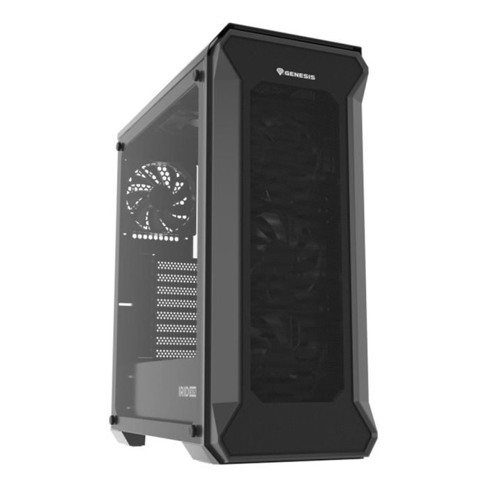 GENESIS Irid 505F Midi Tower Negro Gaming, Vidrio Templado