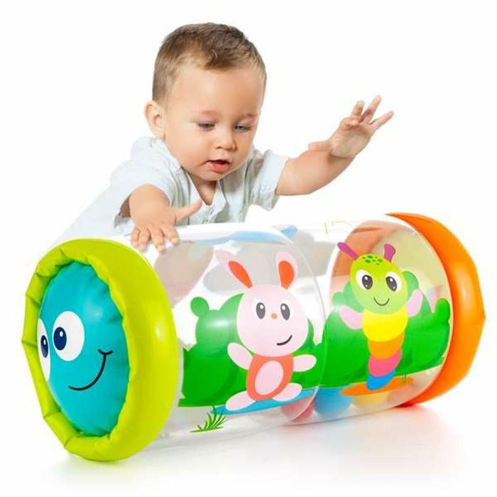 Activity roller. tubo de plastico hinchable y transparente. el bebe podrá gatear y pasar las bolitas de un lado a otro. 2