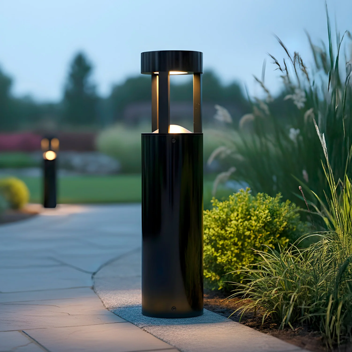 Al Marj Baliza LED Exterior 60Cm 10W 220VAC 3000K Negro