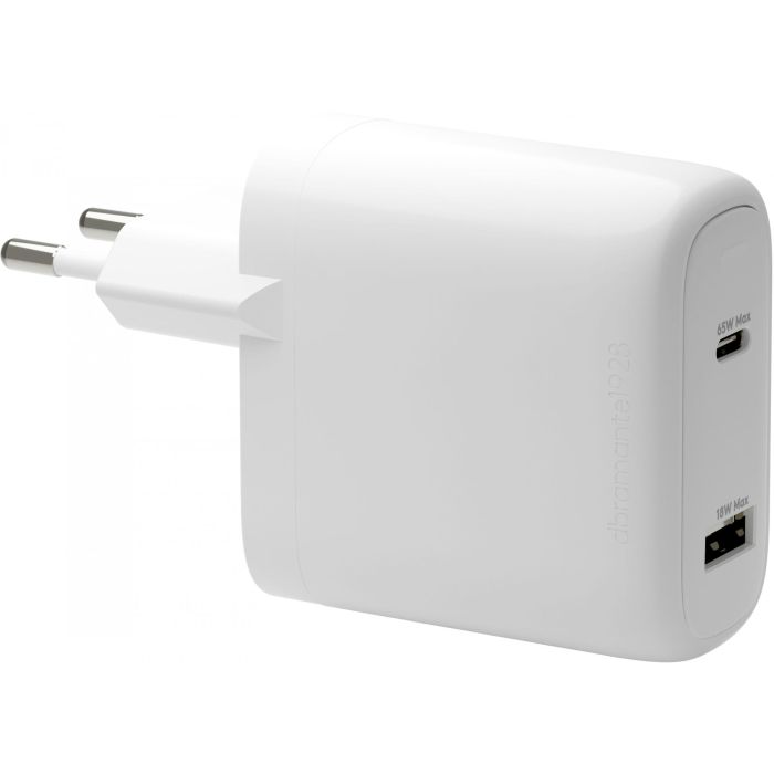 dbramante1928 WALL CHARGER - USB-C 65W+18W EU 0 dbramante1928 WALL CHARGER - USB-C 65W+18W EU 0