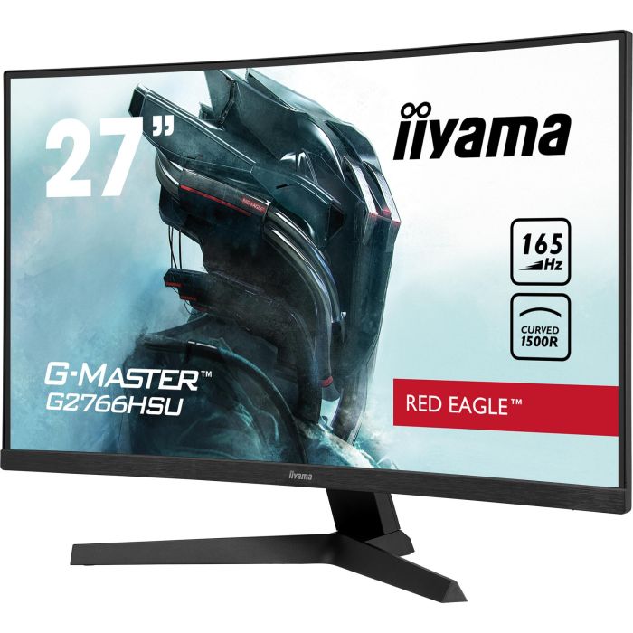 Iiyama G2766HSU-B1 Monitor Gaming 27" FHD 1920 x 1080, 1ms, 165Hz, VA, Curvo 1500R, FreeSync Premium, Negro 12