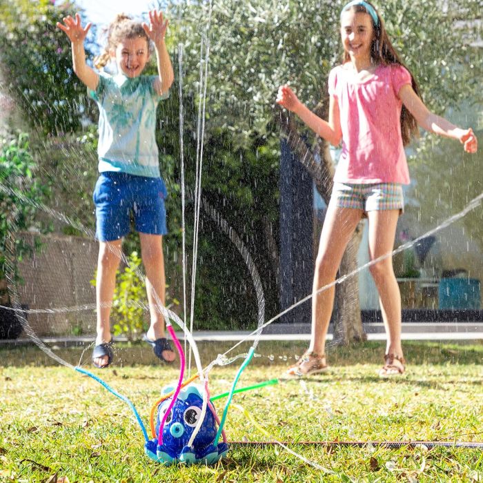 Juguete Aspersor Rociador de Agua Octodrop InnovaGoods 10 Juguete Aspersor Rociador de Agua Octodrop InnovaGoods 10