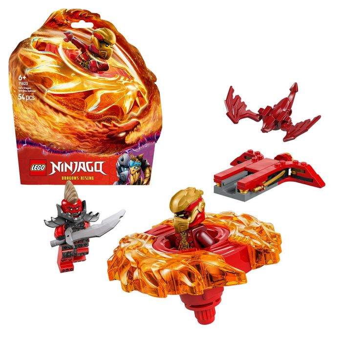 Spinner Spinjitzu Dragón Del Kai 71823 Lego Ninjago