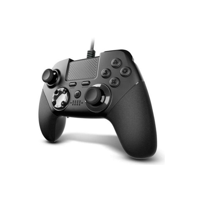 Krom NXKROMKSR Gamepad Gaming Elite con Cable para Competición - Joysticks Analógicos, Palancas Traseras Configurables PC, PS3, PS4 1 Krom NXKROMKSR Gamepad Gaming Elite con Cable para Competición - Joysticks Analógicos, Palancas Traseras Configurables PC, PS3, PS4 1