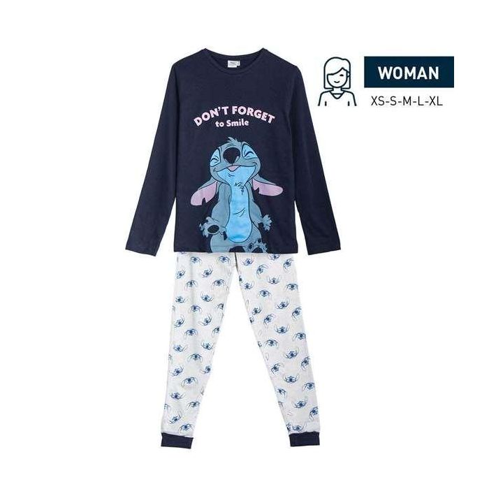 Pijama Stitch Azul (Adultos) M 1