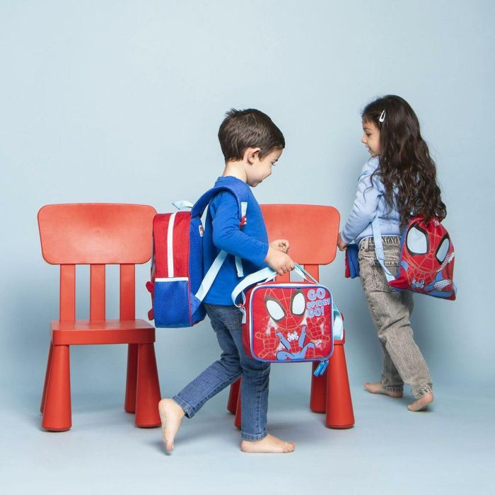 Mochila infantil escolar spidey 15.5 x 30.0 x 1.0 cm 4