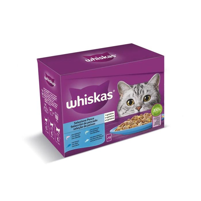 Whiskas Multipack Pescado 4x12x85 gr