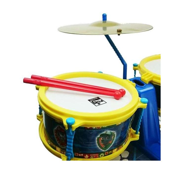 Reig Batería Sencilla Paw Patrol con Banqueta 55x36x38 cm Reig Batería Sencilla Paw Patrol con Banqueta 55x36x38 cm