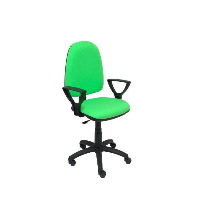 Silla Piqueras Y Crespo Ayna Brazos Fijos Mecanismo Contacto Permanente Con Regulacion De Profundidad Asiento Y Respaldo Tapizado Bali Pistacho