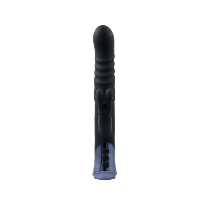 Vibrador Doble Estimulación Virgite Plateado 9 Vibrador Doble Estimulación Virgite Plateado 9