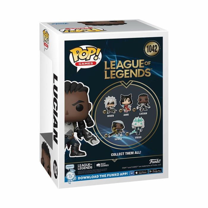 Funko Pop Games Vinyl: League Of Legends Lucian Centinela de la Luz Figura de Colección 10.4 cm 6 Funko Pop Games Vinyl: League Of Legends Lucian Centinela de la Luz Figura de Colección 10.4 cm 6
