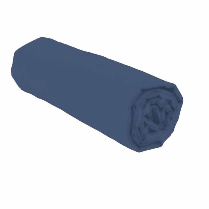 Lovely Home Juego de 2 fundas de almohada cuadradas 100% algodón 63 x 63 cm Azul