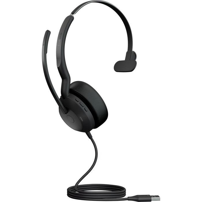 Jabra Evolve2 50 USB-A UC Monoauriculares para Oficina y Llamadas, Negro 1