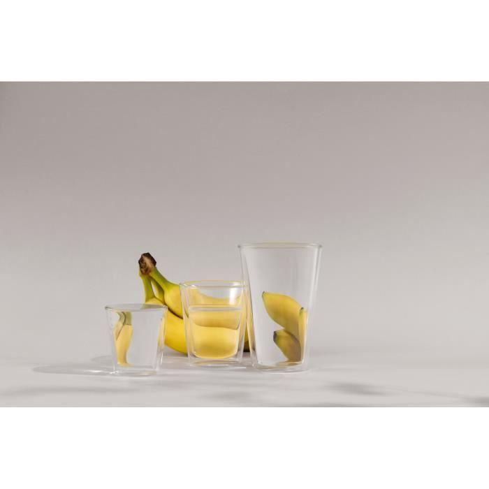 BODUM CANTEEN Set 6 vasos de doble pared 0.1 l Transparente 3 BODUM CANTEEN Set 6 vasos de doble pared 0.1 l Transparente 3