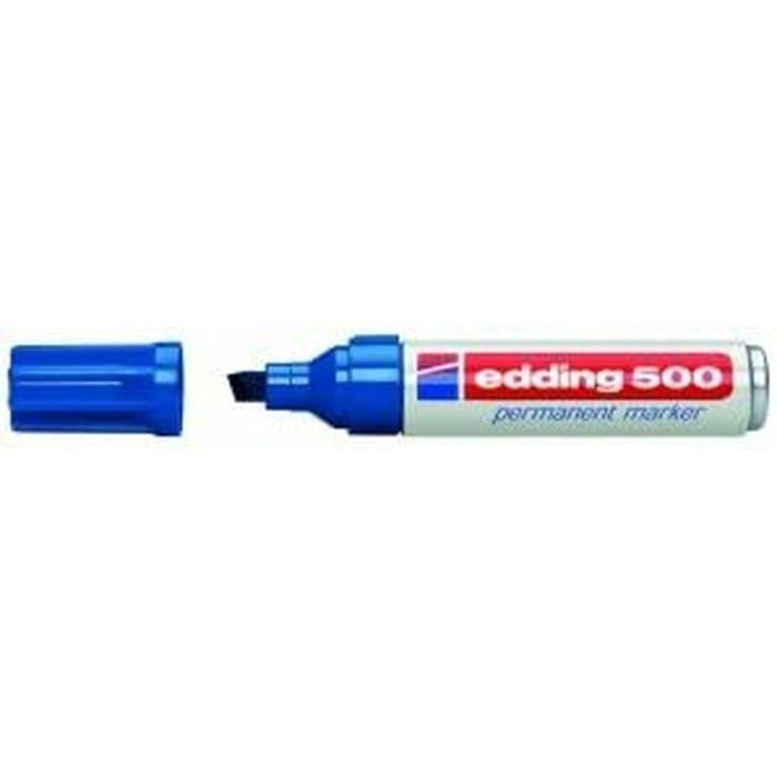 EDDING Marcador permanente 500 punta biselada trazo 2-7mm negro 1 EDDING Marcador permanente 500 punta biselada trazo 2-7mm negro 1