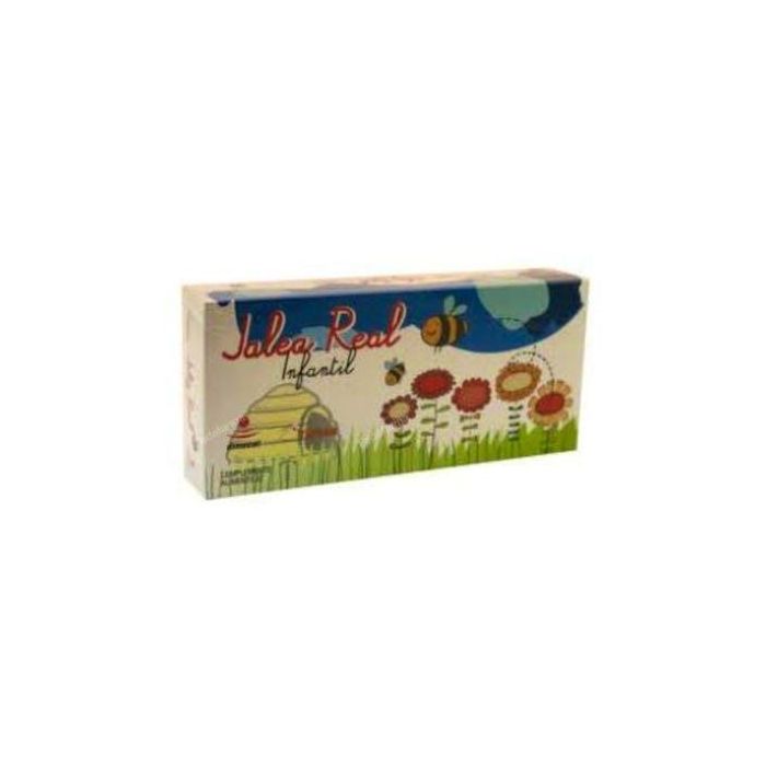 TREMAN Jalea Real Infantil con Propóleo y Echinacea para defensas y crecimiento 20 ampollas