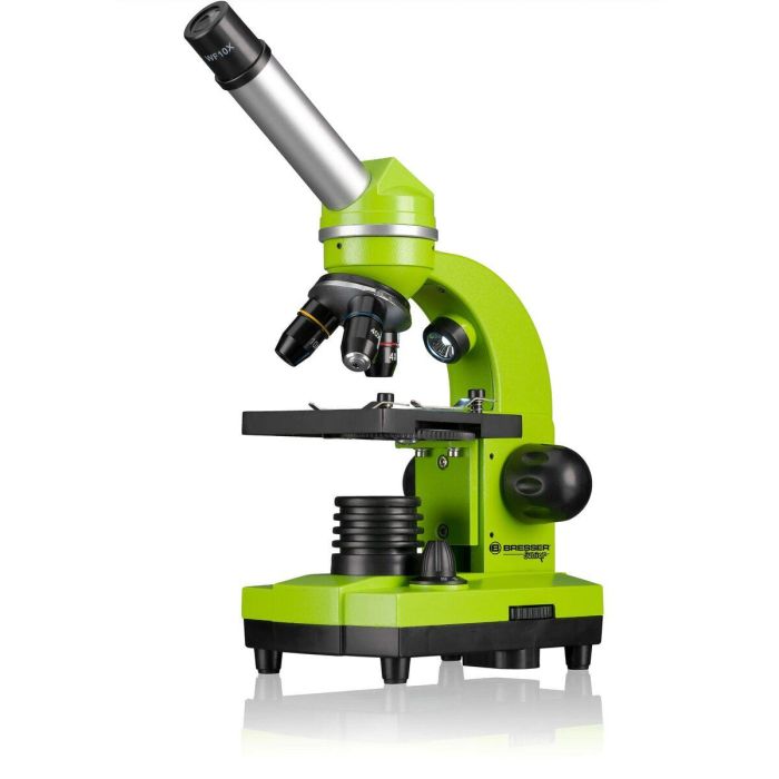 Bresser BRE4007922053509 Microscopio para Estudiantes Biolux SEL Junior, Aumento 40x-1600x, Kit de Experimentación Verde 2 Bresser BRE4007922053509 Microscopio para Estudiantes Biolux SEL Junior, Aumento 40x-1600x, Kit de Experimentación Verde 2