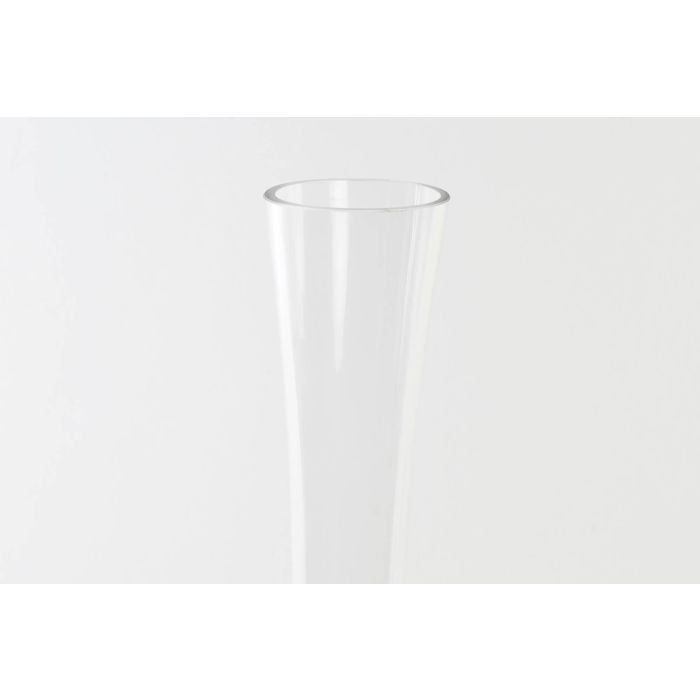 DKD Home Decor Jarrón Básicos de Cristal Transparente 9.5x11.5x60 cm Hecho a Mano - Pack 4 Unidades 1