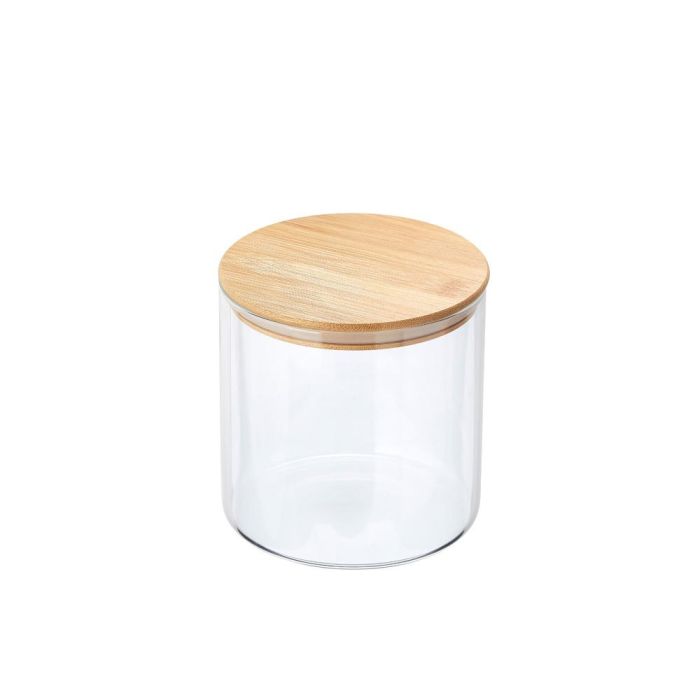 Leone Bote 2250 ml - Tarro hermético con tapa de cristal y metal 16x15 cm para cocina o despensa