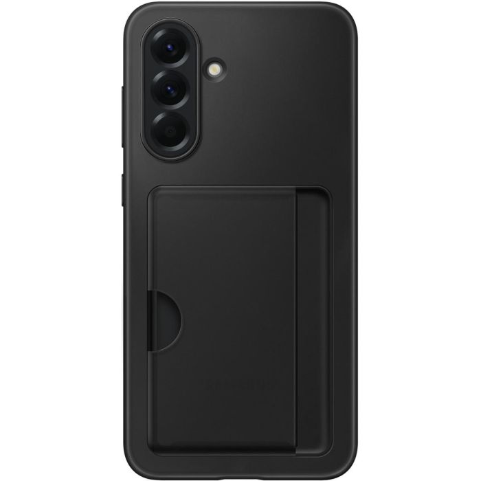 Samsung Funda Card Slot para Galaxy A56 5G, Carcasa Protectora Negra con Ranura para Tarjetas, Accesorios Originales