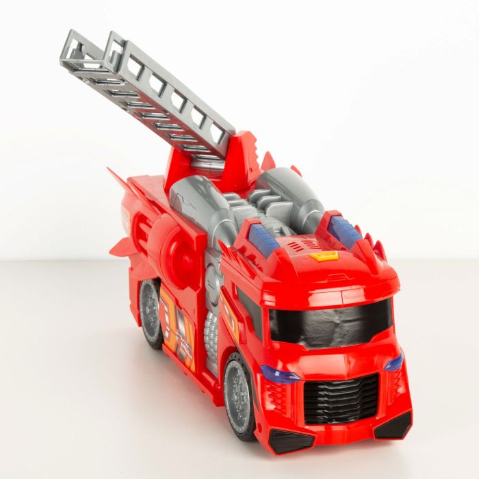 Camión de Bomberos Teamsterz Rojo Gris 30 x 16 x 13 cm (4 Unidades) 1 Camión de Bomberos Teamsterz Rojo Gris 30 x 16 x 13 cm (4 Unidades) 1