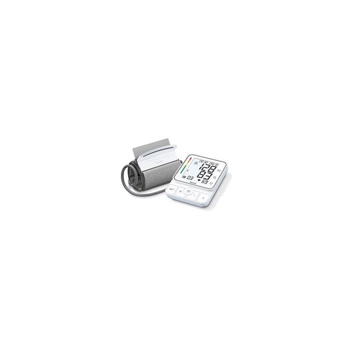 Beurer BM-51 Tensiómetro de Brazo EasyClip con Tecnología de Inflación Automática, Memoria para 2 Usuarios, Pantalla XL y Detector de Arritmias 0 Beurer BM-51 Tensiómetro de Brazo EasyClip con Tecnología de Inflación Automática, Memoria para 2 Usuarios, Pantalla XL y Detector de Arritmias 0