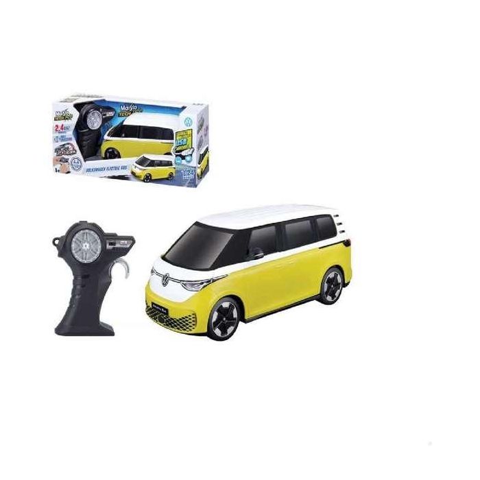 Coche radio control volkswagen electric bus 2.4 ghz escala 1:24. incluye cargador usb. 2 Coche radio control volkswagen electric bus 2.4 ghz escala 1:24. incluye cargador usb. 2