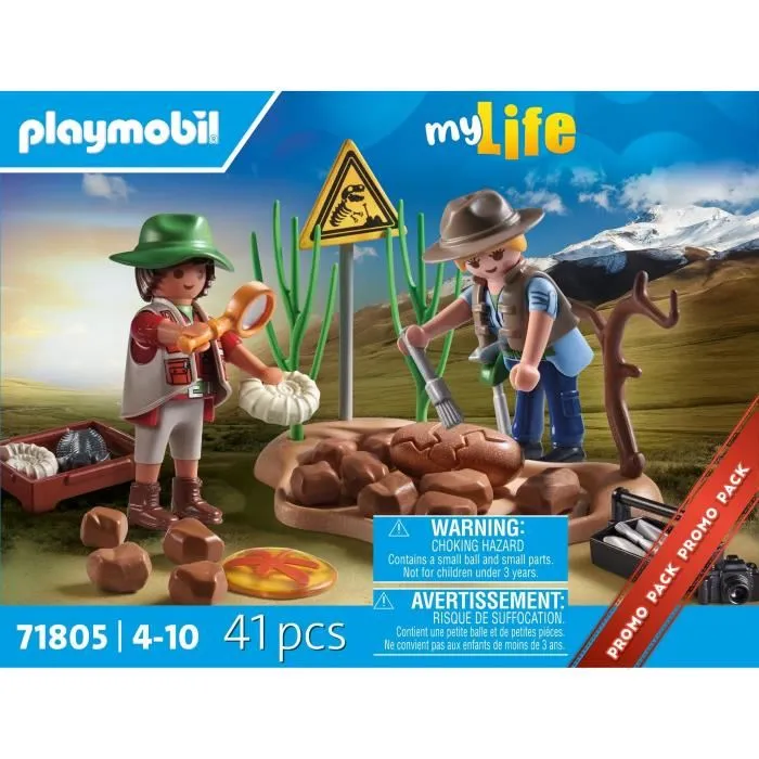 Playmobil 71805 Excavación Paleontológica Promo Packs para Descubrir Fósiles y Dinosaurios +4 Años 4 Playmobil 71805 Excavación Paleontológica Promo Packs para Descubrir Fósiles y Dinosaurios +4 Años 4