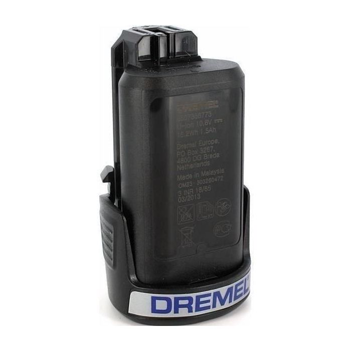 DREMEL Batería Repuesto Litio 12V 2.0Ah para Herramientas Rotativas Multiusos 8200, 8220, 8300 DREMEL Batería Repuesto Litio 12V 2.0Ah para Herramientas Rotativas Multiusos 8200, 8220, 8300