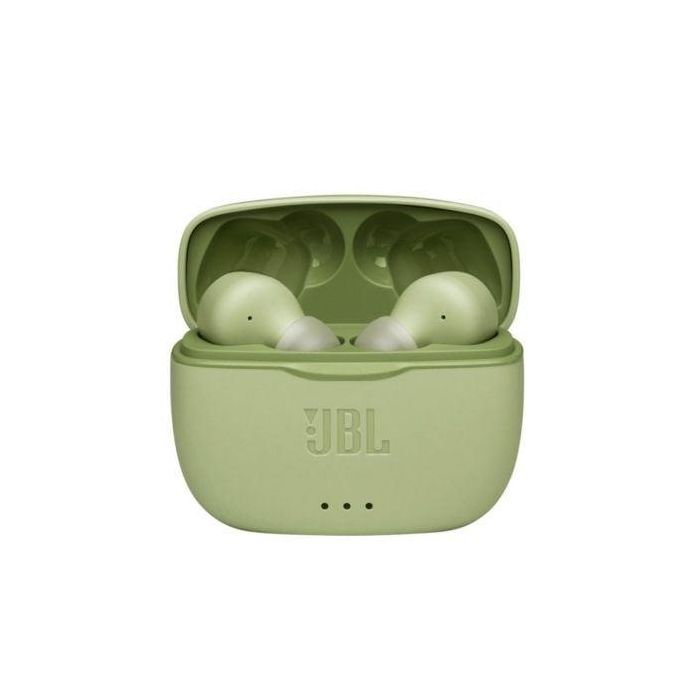 JBL JBLT215TWSGRN Auriculares Bluetooth 5.0 TWS con Estuche de Carga, Sonido Pure Bass, Micrófono, Autonomía 25h, Verdes 1 JBL JBLT215TWSGRN Auriculares Bluetooth 5.0 TWS con Estuche de Carga, Sonido Pure Bass, Micrófono, Autonomía 25h, Verdes 1