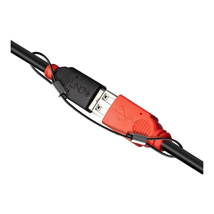 LINDY 40774 Cabo de Segurança e Adaptador, Pack de 4 Unidades, 0.15 m, Poliamida e Aço Inoxidável, Preto LINDY 40774 Cabo de Segurança e Adaptador, Pack de 4 Unidades, 0.15 m, Poliamida e Aço Inoxidável, Preto