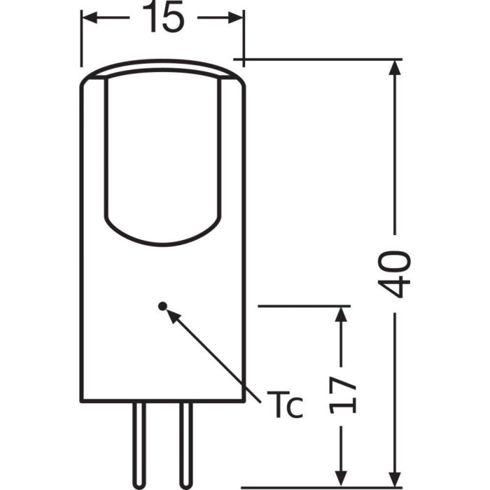 [LVE-4099854064661] Ledvance/Osram Bombilla LED "Special" G4 2W 200Lm 2700K 320º IP20 Regulable 2