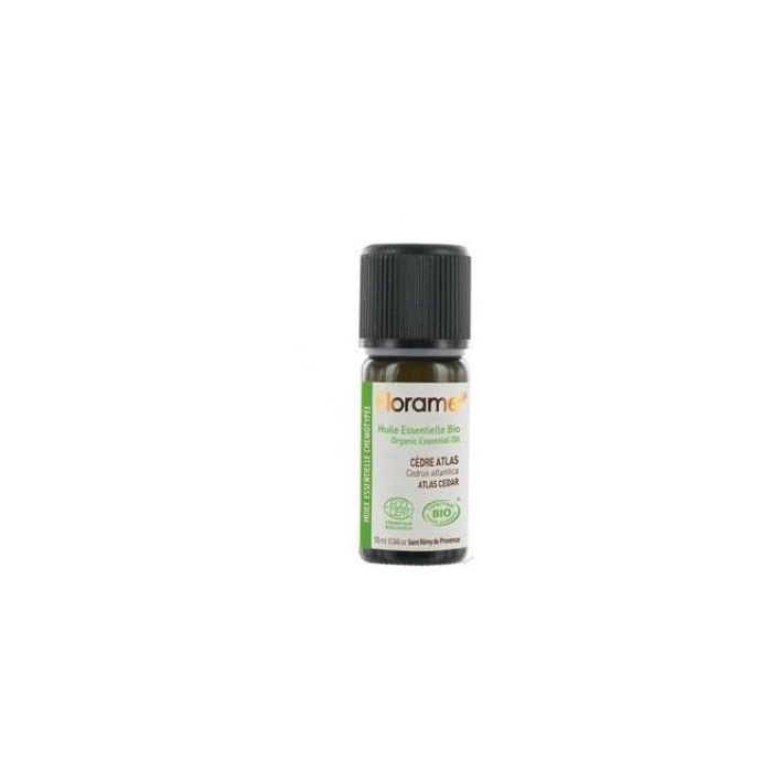 FLORAME Aceite Esencial Cedro Bio 10ml, Purificante, Calmante y Regenerador, Madera Cedrus Atlantica