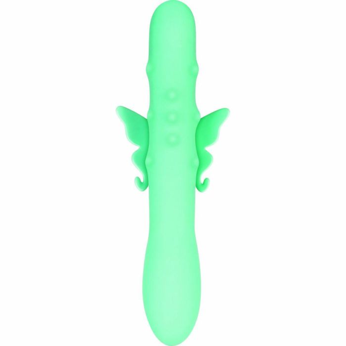 Vibrador Punto G Evolved Verde Mariposa 3 Vibrador Punto G Evolved Verde Mariposa 3