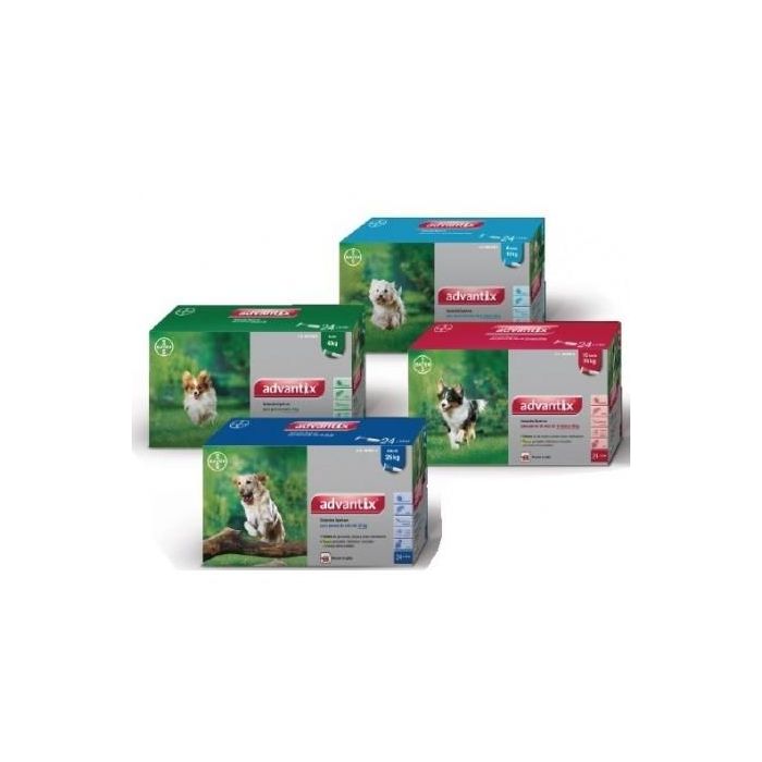 Elanco Advantix Spot On Perro 25 kg-40 kg Pip 24x4 mL