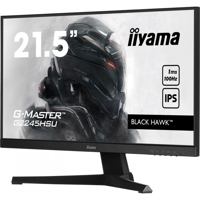 Iiyama G2245HSU-B2 Monitor para PC 22.5 pulgadas Full HD (FHD) IPS 100 Hz 1 ms, Hub HDMI DisplayPort USB, Negro 7 Iiyama G2245HSU-B2 Monitor para PC 22.5 pulgadas Full HD (FHD) IPS 100 Hz 1 ms, Hub HDMI DisplayPort USB, Negro 7