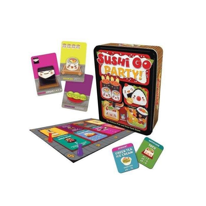Devir Sushi Go Party Juego de Mesa en Castellano para 2-8 Jugadores, 20 Minutos de Duración 1