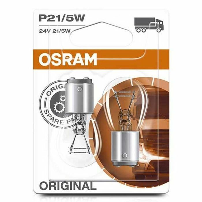 Bombilla para Automóvil Osram OS7537-02B Camión 24 V P21/5W Bombilla para Automóvil Osram OS7537-02B Camión 24 V P21/5W