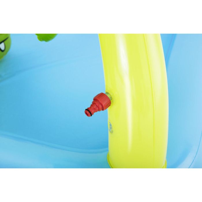 Bestway Piscina Infantil Zona de Juegos Acuático Fantástico 239 x 206 x 86 cm con Fuente y Tobogán