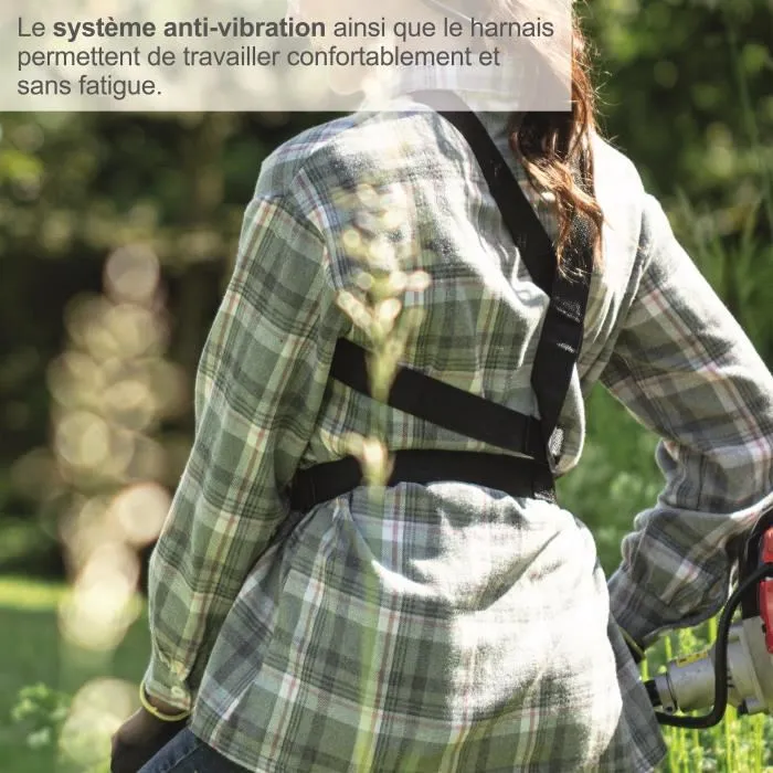 Scheppach SCH4046664285274 Desbrozadora Térmica 4 en 1 (Desbrozadora, Podadora, Cortasetos, Recortadora) 5