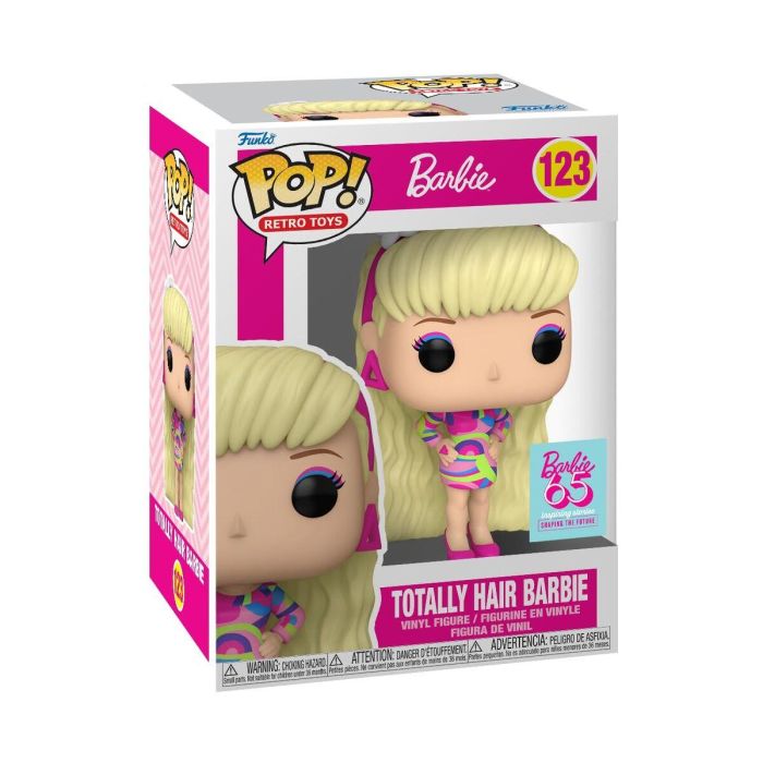 Funko POP Barbie Totally Hair Barbie, Figura de Vinilo 9cm 0 Funko POP Barbie Totally Hair Barbie, Figura de Vinilo 9cm 0