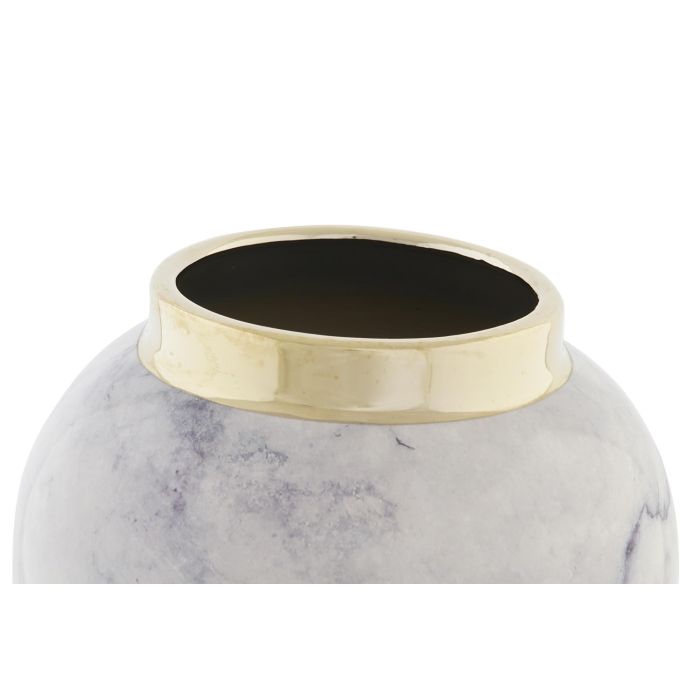 DKD Home Decor Tibor Moderno Azul Dorado Porcelana (2 Unidades) 17 x 32 x 17 cm 3 DKD Home Decor Tibor Moderno Azul Dorado Porcelana (2 Unidades) 17 x 32 x 17 cm 3